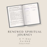 Free- 7 Days Daily Journal with God: A Renewed Spiritual Journey